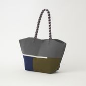 TRICOTE/HALF MESH KNIT BAG